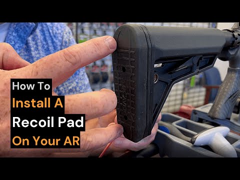 AR-15/M4-Snap-On-Recoil-Pad-Video