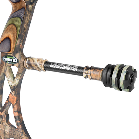 LS-Hunter-Micro-Bow-Stabilizer-8in-Installed